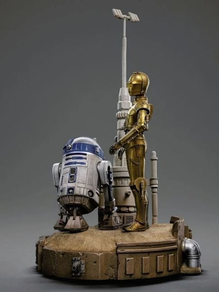Star Wars: A New Hope - C-3PO and R2-D2 Deluxe 1/10 Art Scale Limited Edition Heykel - PRER ORDER!