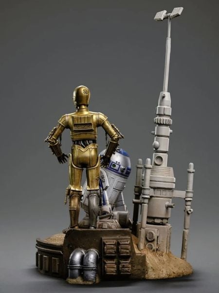 Star Wars: A New Hope - C-3PO and R2-D2 Deluxe 1/10 Art Scale Limited Edition Heykel - PRER ORDER!