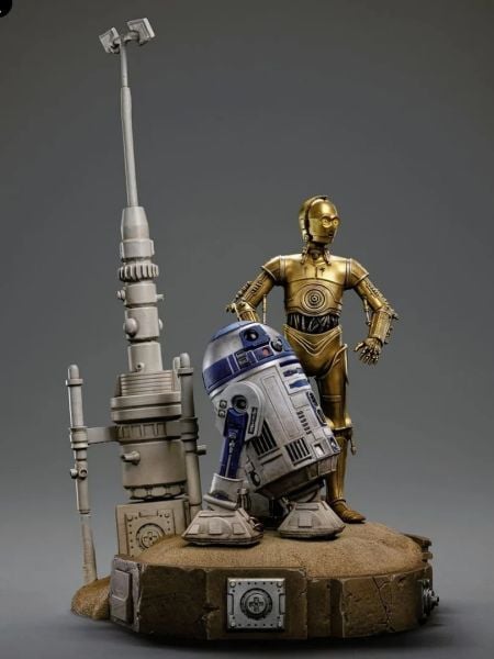 Star Wars: A New Hope - C-3PO and R2-D2 Deluxe 1/10 Art Scale Limited Edition Heykel - PRER ORDER!