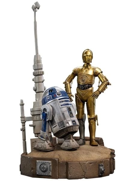 Star Wars: A New Hope - C-3PO and R2-D2 Deluxe 1/10 Art Scale Limited Edition Heykel - PRER ORDER!