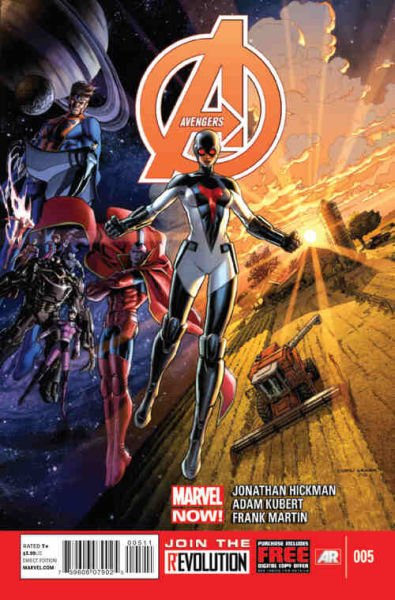 AVENGERS #5 (2013) DUSTIN WEAVER COVER