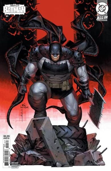 ABSOLUTE BATMAN #1 Tenth Printing Cvr A NiABSOLUTE BATMAN #1 Tenth Printing Cvr B InHyuk Lee Card Stock Variant Dragotta