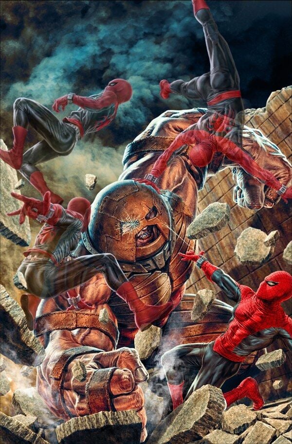 THE AMAZING SPIDER-MAN #20 1:100 LEE BERMEJO AMAZING VISIONS RATIO VIRGIN VARIANT + TOP LOADER