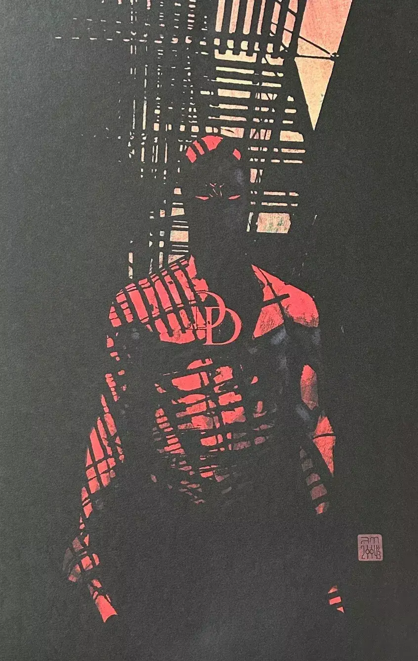 ALEX MALEEV DAREDEVIL #60 COVER - ARTPRINT