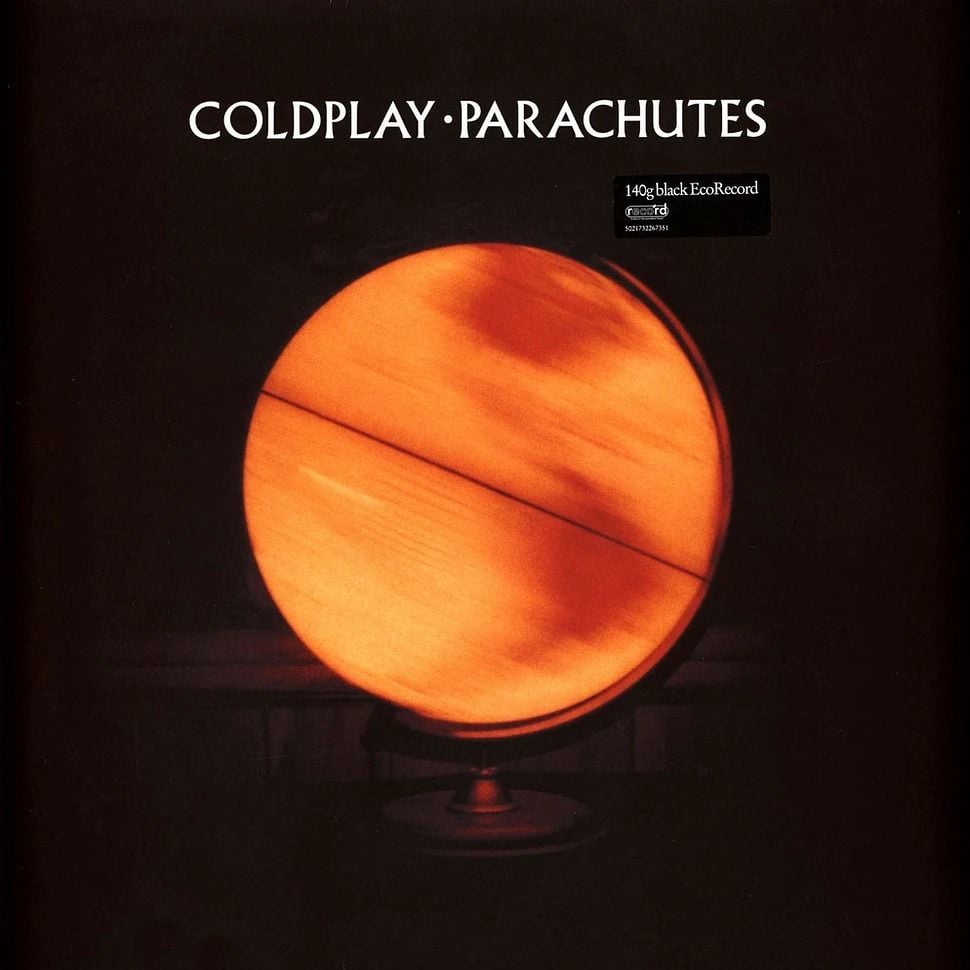 Coldplay - Parachutes Black Eco Vinyl Edition