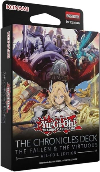 YU-GI-OH: YGO! TCG THE CHRONICLE: THE FALLEN & VIRTOUS DECK