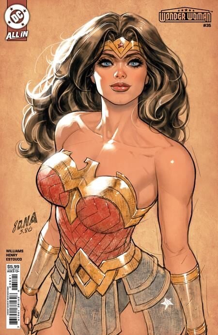 WONDER WOMAN #35 CVR B DAVID NAKAYAMA CARD STOCK VAR