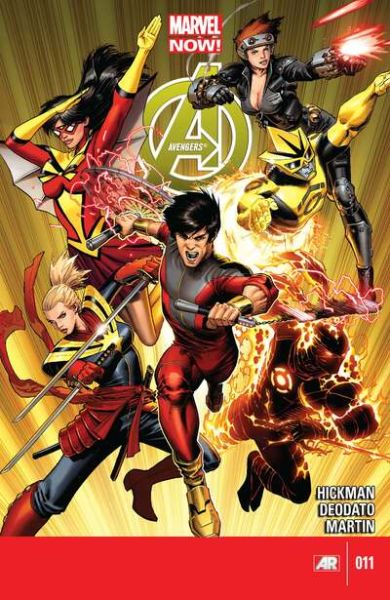 AVENGERS #11 (2013) DUSTIN WEAVER COVER