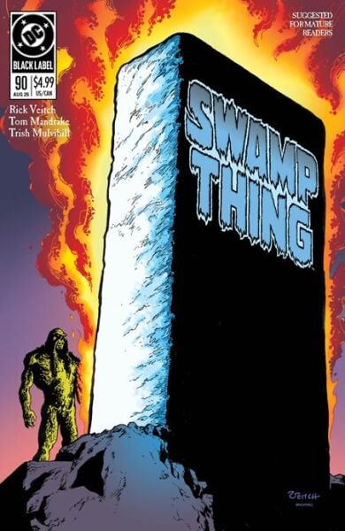 SWAMP THING 1989 #3 (OF 4) CVR B RICK VEITCH FOIL VAR (MR)