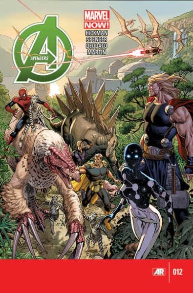 AVENGERS #12 (2013) DUSTIN WEAVER COVER