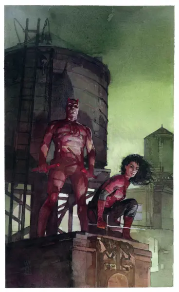 ALEX MALEEV DEVIL'S REIGN #1 EXCLUSIVE COVER- ARTPRINT