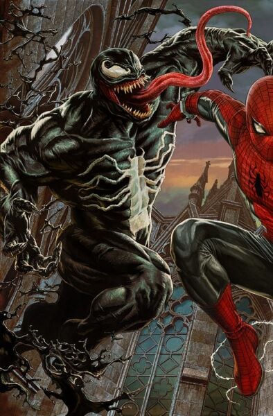 THE AMAZING SPIDER-MAN #23 1:100 LEE BERMEJO AMAZING VISIONS CONNECTING VIRGIN VARIANT