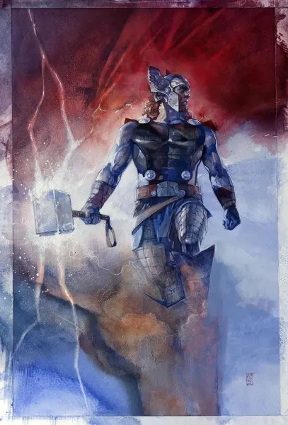 ALEX MALEEV THOR #20 COVER - ARTPRINT