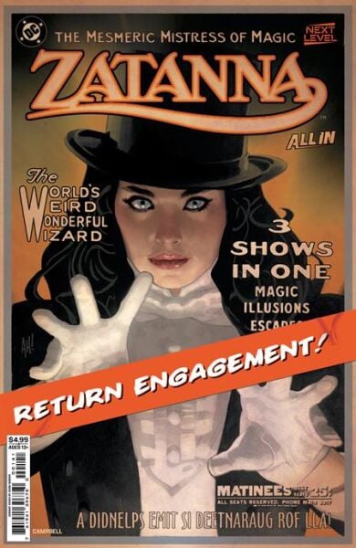 ZATANNA (2026) #1 CVR C ADAM HUGHES CARD STOCK VAR