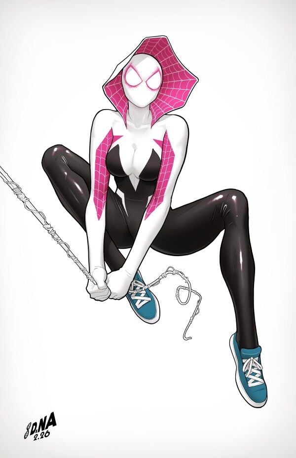 THE AMAZING SPIDER-MAN #26 1:50 DAVID NAKAYAMA COLOR BLOCK WHITE VIRGIN VARIANT