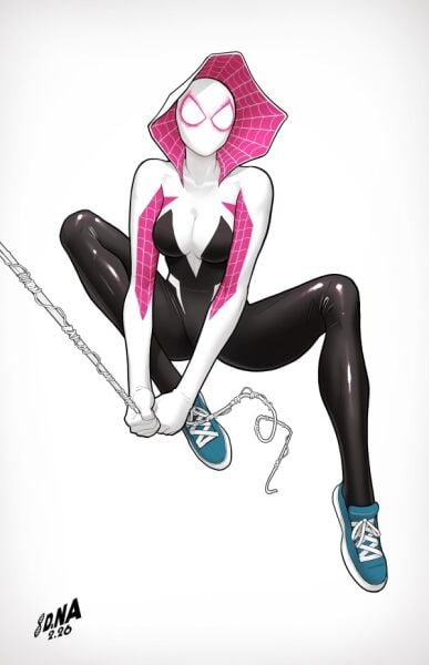 THE AMAZING SPIDER-MAN #26 1:50 DAVID NAKAYAMA COLOR BLOCK WHITE VIRGIN VARIANT
