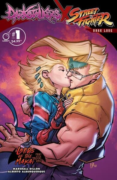 DARKSTALKERS X STREET FIGHTER DARK LOVE #1 (ONE SHOT) CVR A ALBERTO ALBURQUERQUE