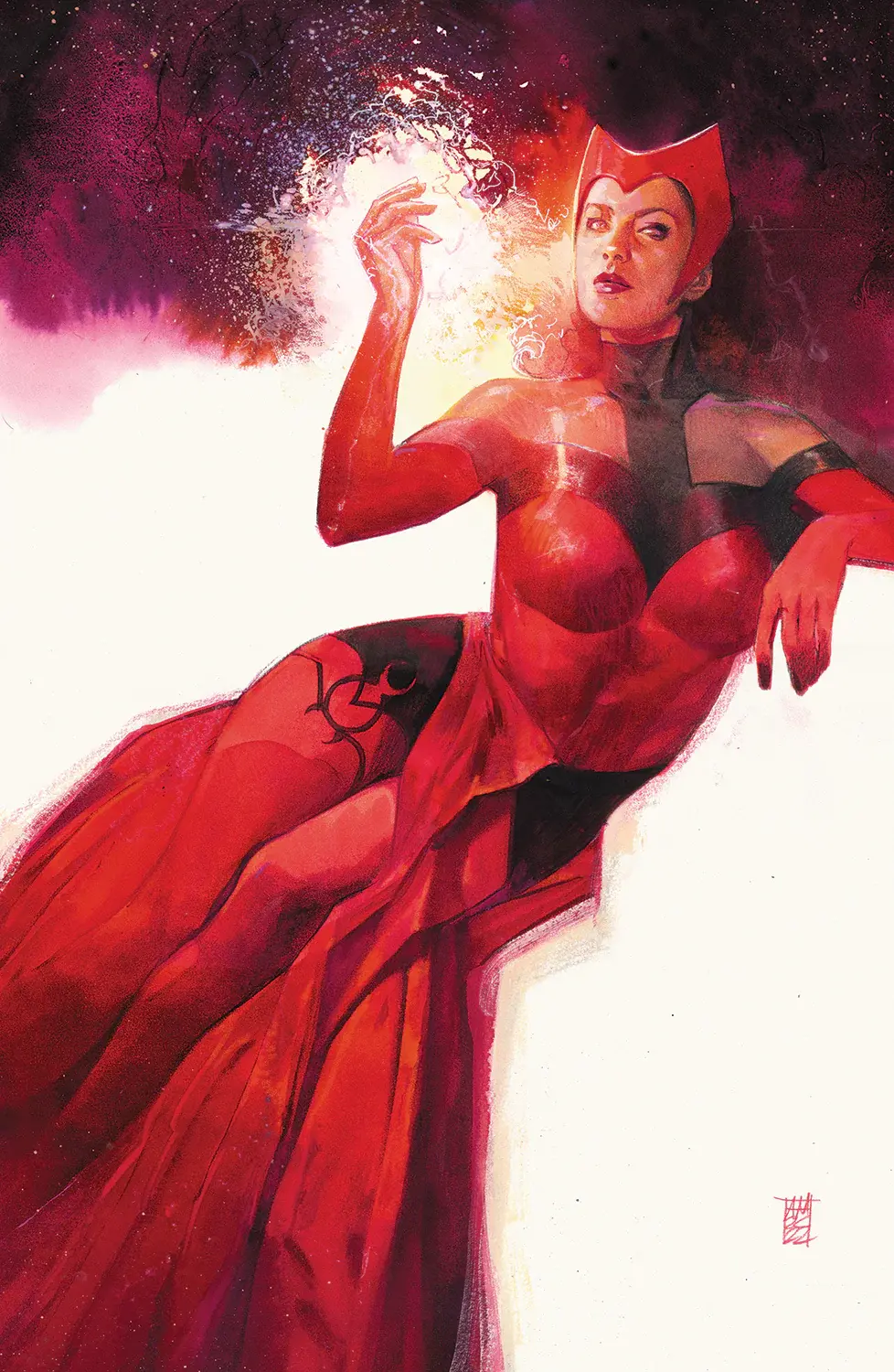 ALEX MALEEV SCARLET WITCH - ARTPRINT