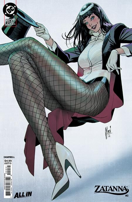 ZATANNA (2026) #2 CVR C GUILLEM MARCH CARD STOCK VAR