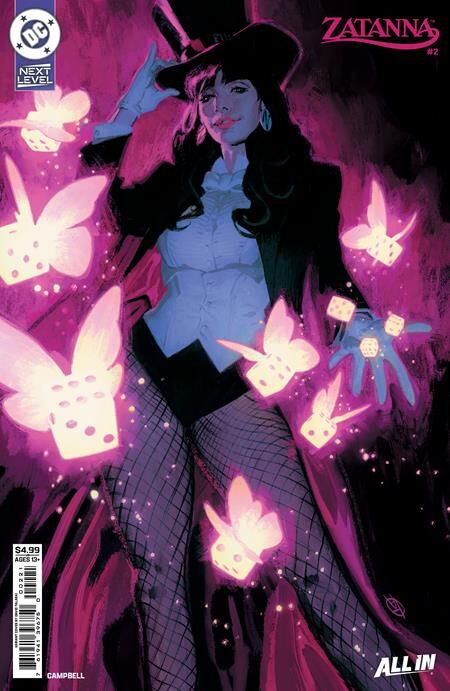 ZATANNA (2026) #2 CVR B DAVID TALASKI CARD STOCK VAR