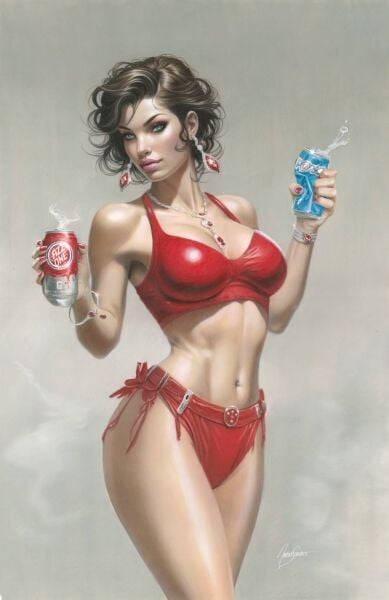 POP KILL VALENTINES SPECIAL #1 NATALIE SANDERS EXCLUSIVE VARIANT