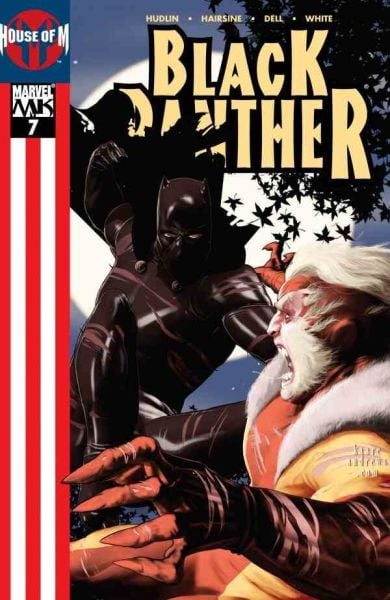 BLACK PANTHER #7 (2005) KAARE ANDREWS COVER