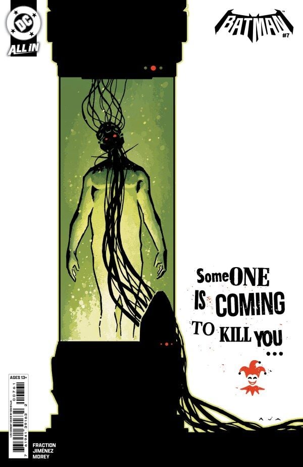 BATMAN #7 1:25 DAVID AJA RATIO VARIANT