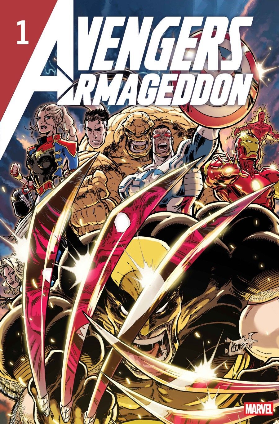 AVENGERS: ARMAGEDDON #1 KAARE ANDREWS FOIL VARIANT - PRE-ORDER / PHD PICKS NEW SERIES