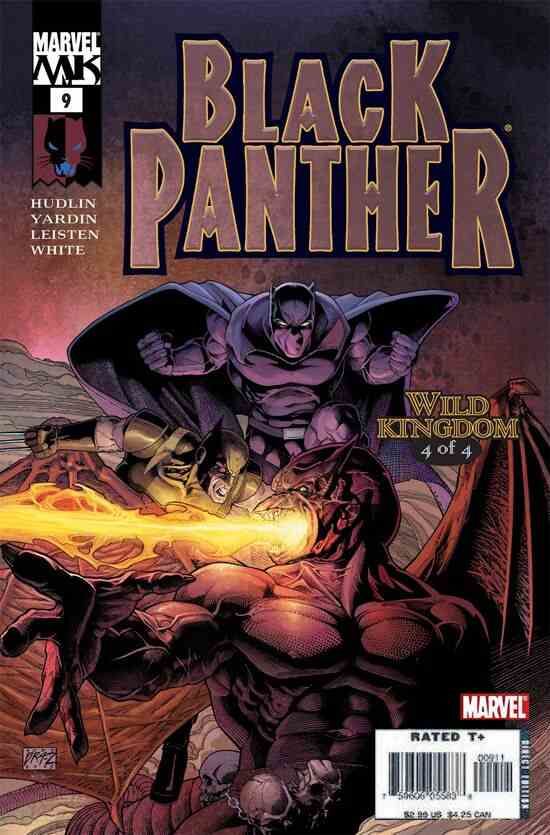 BLACK PANTHER #9 (2005) ANDY BRASE COVER