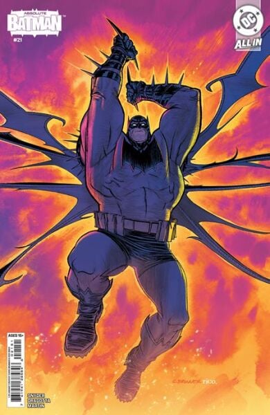 ABSOLUTE BATMAN #21 CVR E INC 1:25 CHRIS BRUNNER CARD STOCK VAR