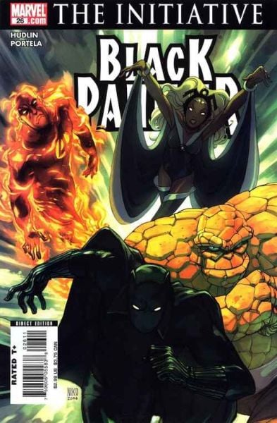BLACK PANTHER #26 (2005) NIKO HENRICHON COVER