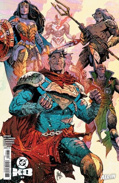DC K.O #4 GUILLEM MARCH 1:25 COVER