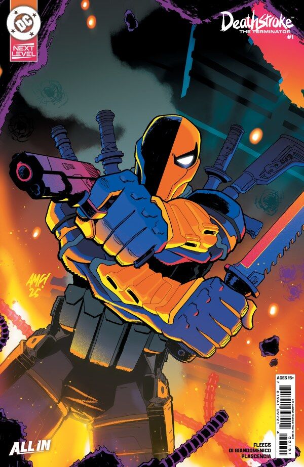 DEATHSTROKE THE TERMINATOR #1 1:25 TONY FLEECS RATIO VARIANT