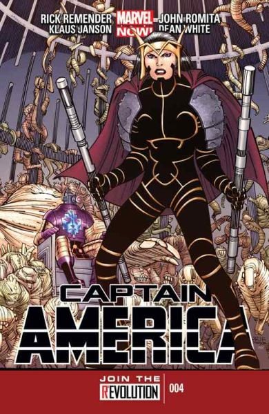 CAPTAIN AMERICA #4 (2012) ROMITA JR. COVER
