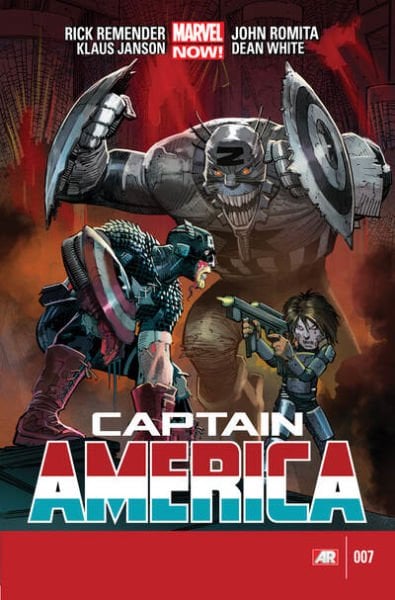 CAPTAIN AMERICA #7 (2012) ROMITA JR. COVER