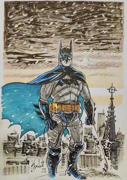 KORKUT ÖZTEKİN BATMAN ORIGINAL ART