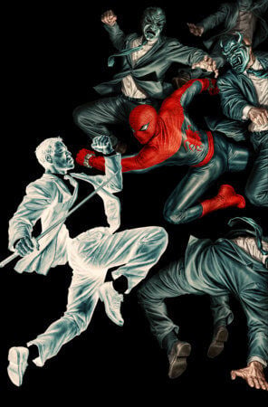 AMAZING SPIDER-MAN #28 LEE BERMEJO AMAZING VISIONS VIRGIN VARIANT [1:100]