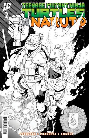 Teenage Mutant Ninja Turtles x Naruto #2 Cover A Second Printing (Jiménez)