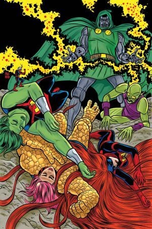 MIKE ALLRED FANTASTIC FOUR #15 COVER - ARTPRINT