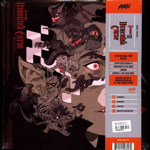 Konami Kukeiha Club OST Castlevania 3: Dracula's Curse - Collector's Ed.
