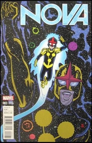 MIKE ALLRED NOVA #6 COVER - ARTPRINT