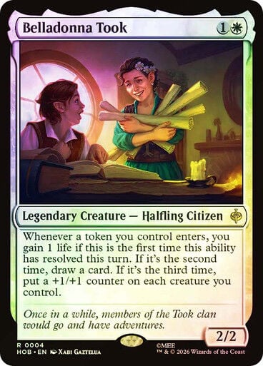 MTG THE HOBBIT - BELLADONNA TOOK, FOIL #004