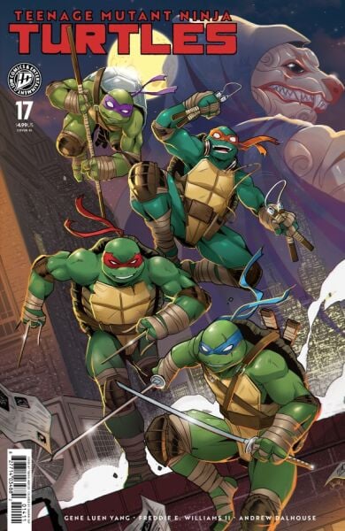 TEENAGE MUTANT NINJA TURTLES #17 1:25 TRAVIS MERCER RATIO VARIANT