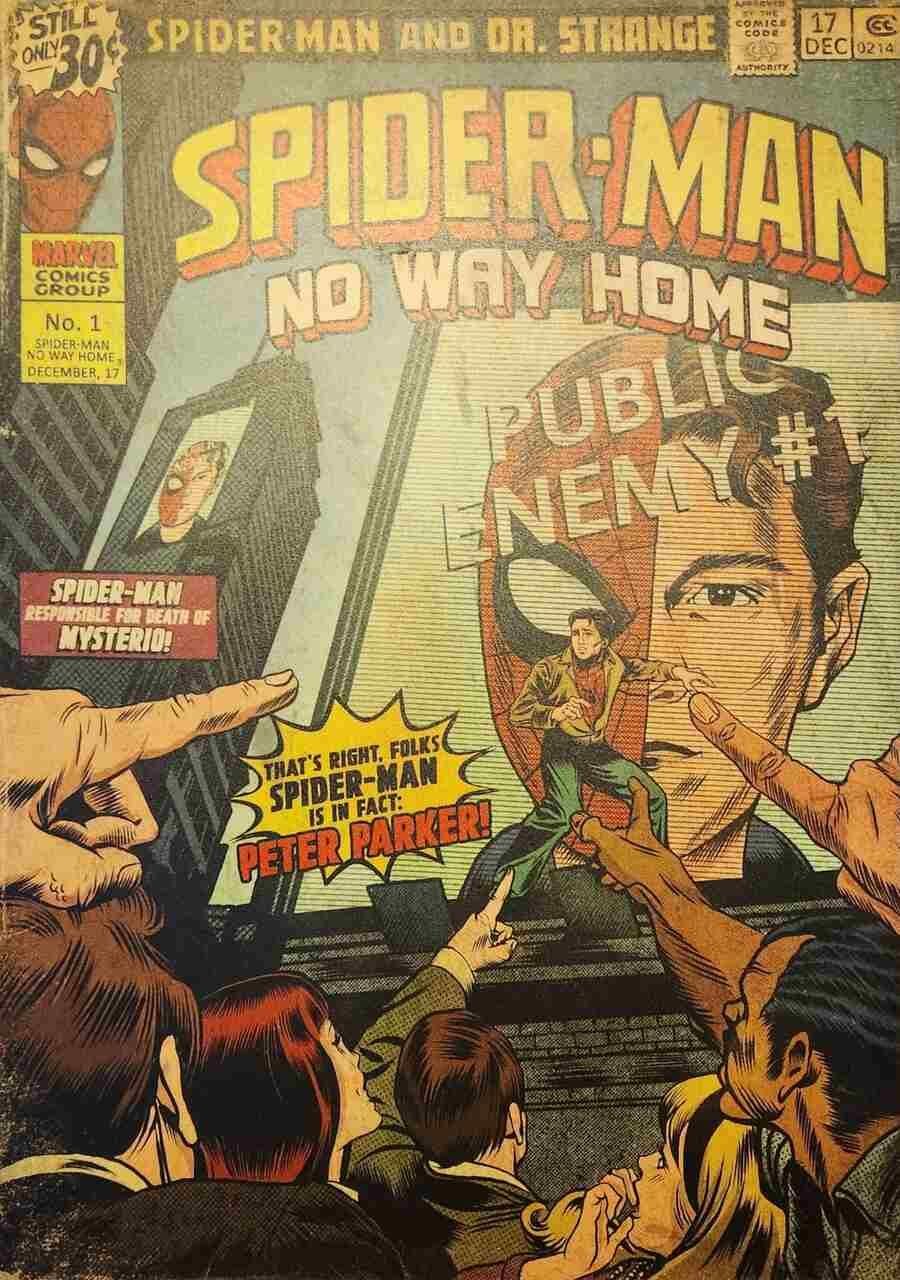 SPIDER-MAN: NO WAY HOME ART PRINT NO.1