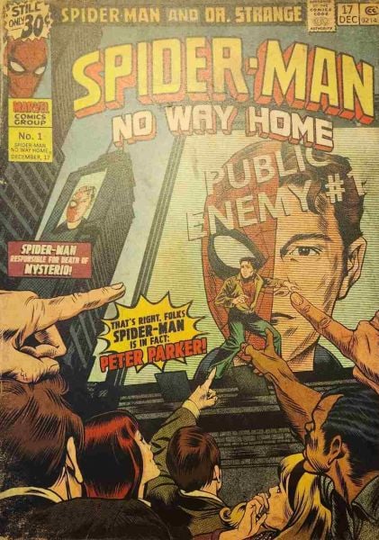 SPIDER-MAN: NO WAY HOME ART PRINT NO.1