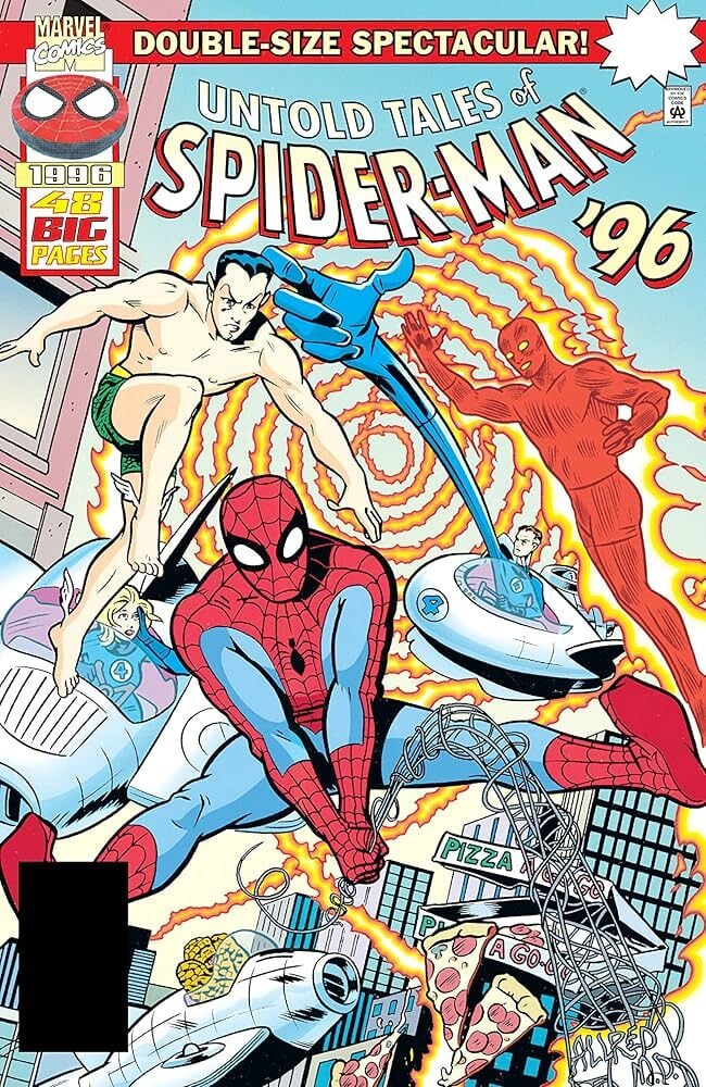 MIKE ALLRED UNTOLD TALES OF SPIDER-MAN 96 - ARTPRINT