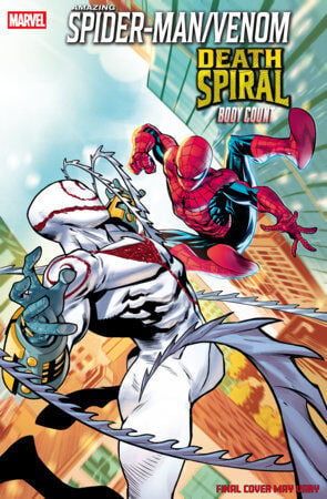 AMAZING SPIDER-MAN/VENOM: DEATH SPIRAL - BODY COUNT #1 FRANCESCO MANNA VARIANT [DS] [1:25]