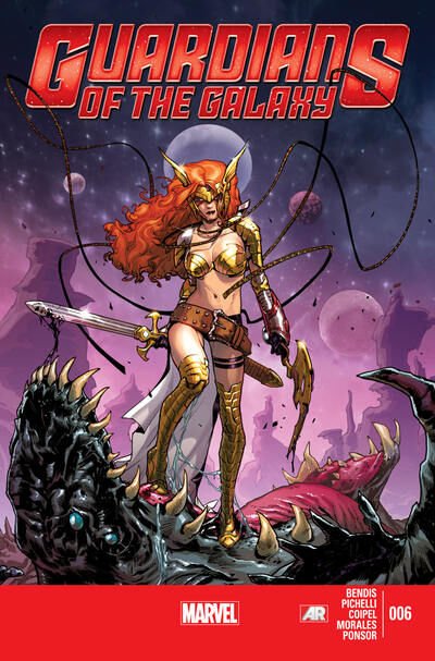 GUARDIANS OF THE GALAXY #6 (2013) SARA PICHELLI COVER