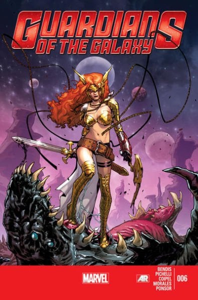 GUARDIANS OF THE GALAXY #6 (2013) SARA PICHELLI COVER