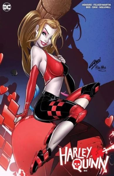 HARLEY QUINN #41 - PAUL GREEN FOIL VARIANT EXCLUSIVE COVER + CoA - Pre Order